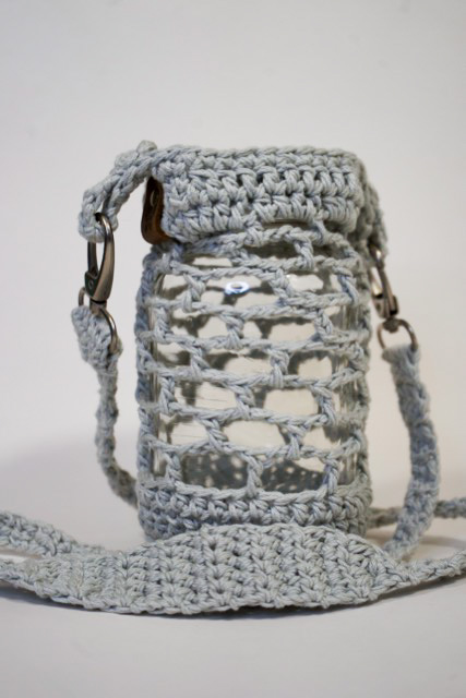 Large Water Bottle Holder- grey