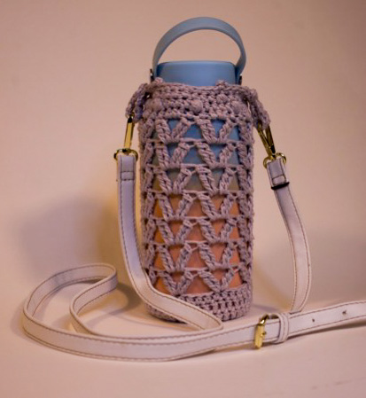 Large Water Bottle Holder- grey